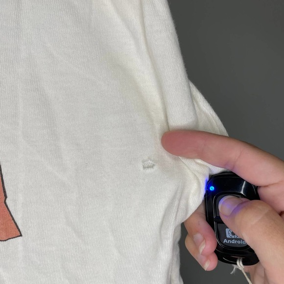 Daydreamer PINK FLOYD ANIMALS TOUR '77 LONG SLEEVE CROP TEE Size Medium - Picture 4 of 10